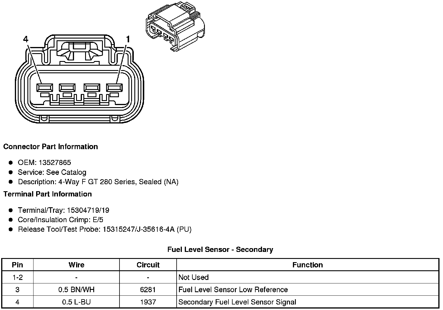 Factory service manual diagram
