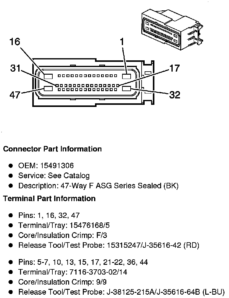 Factory service manual diagram