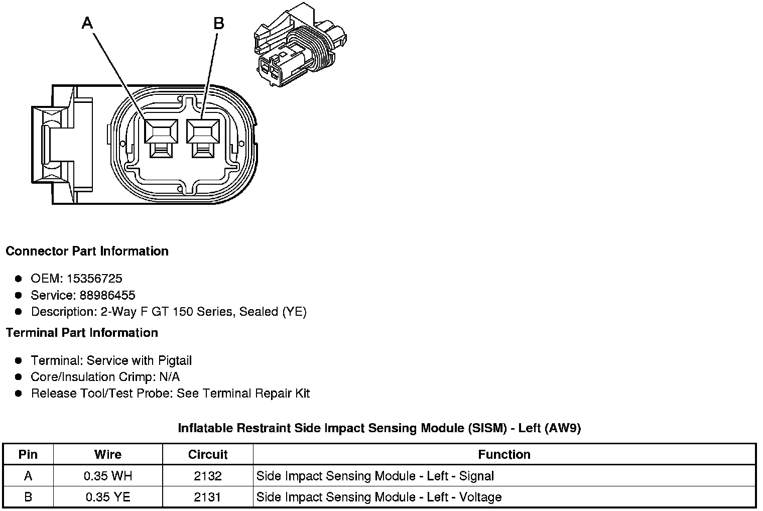 Factory service manual diagram