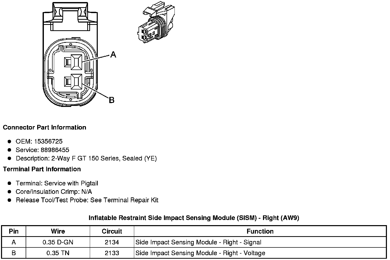 Factory service manual diagram