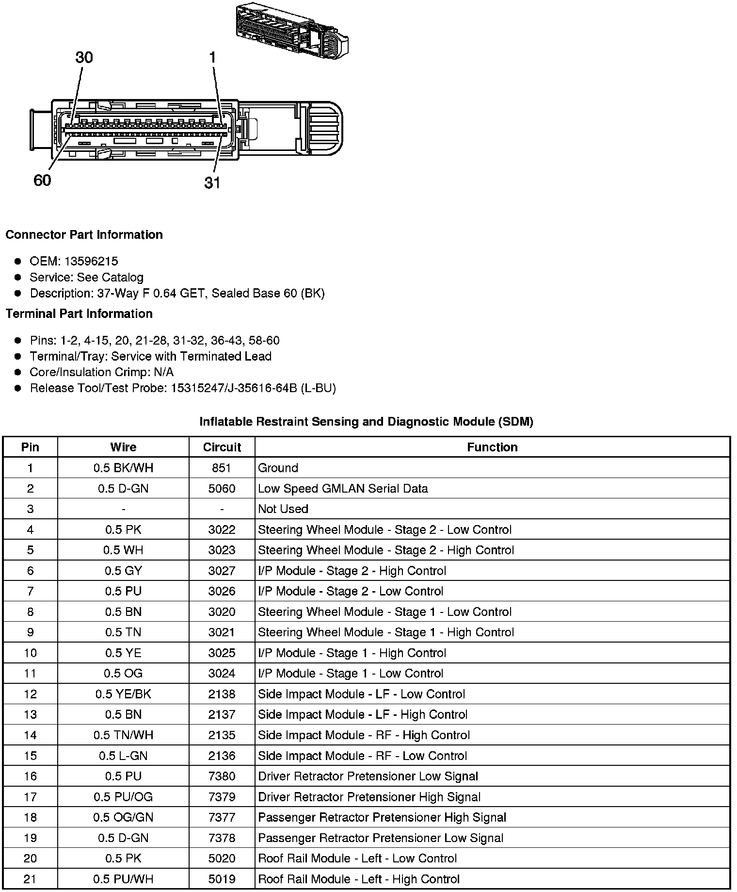 Factory service manual diagram