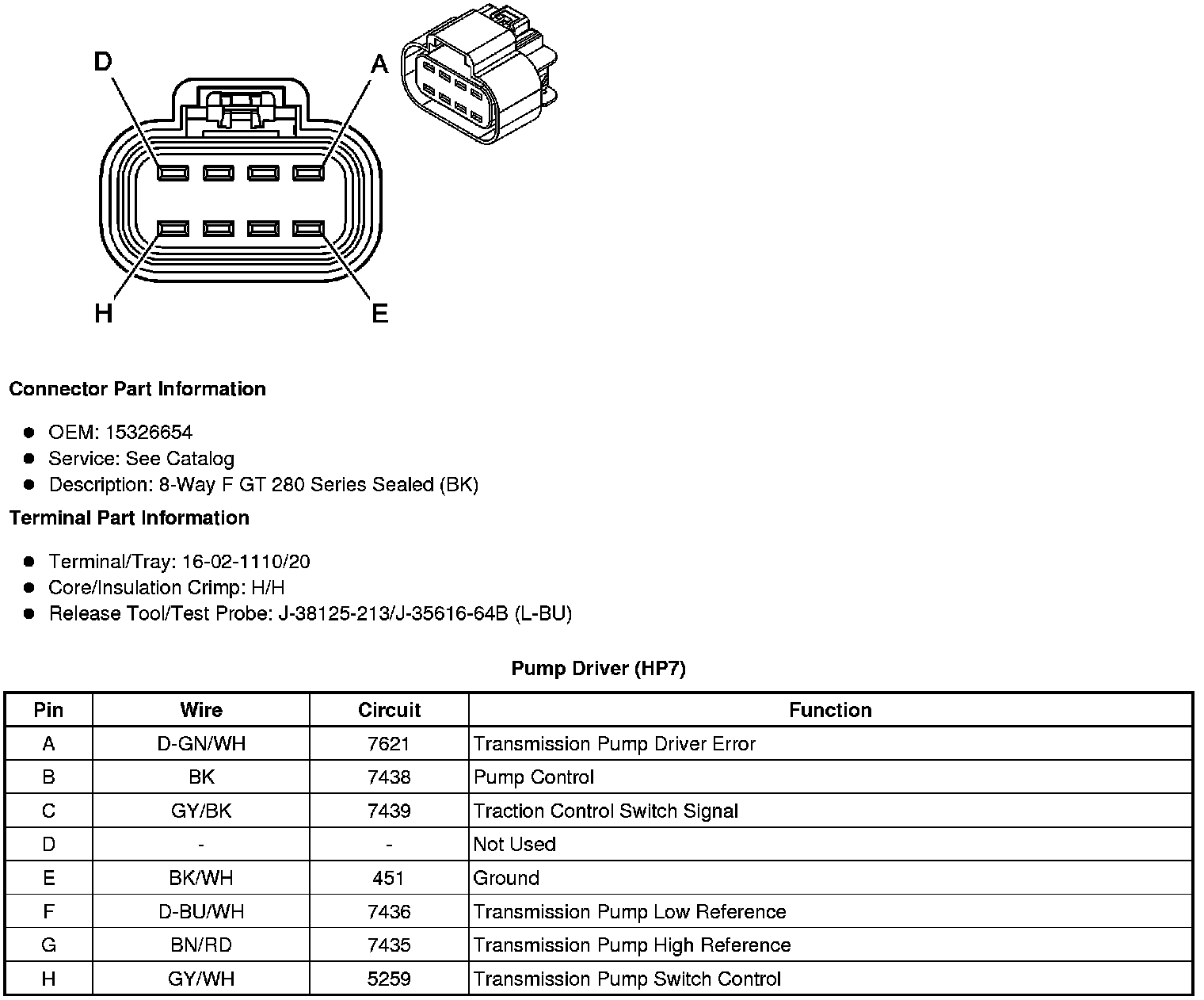 Factory service manual diagram