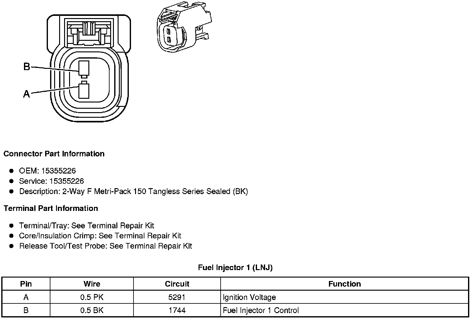 Factory service manual diagram