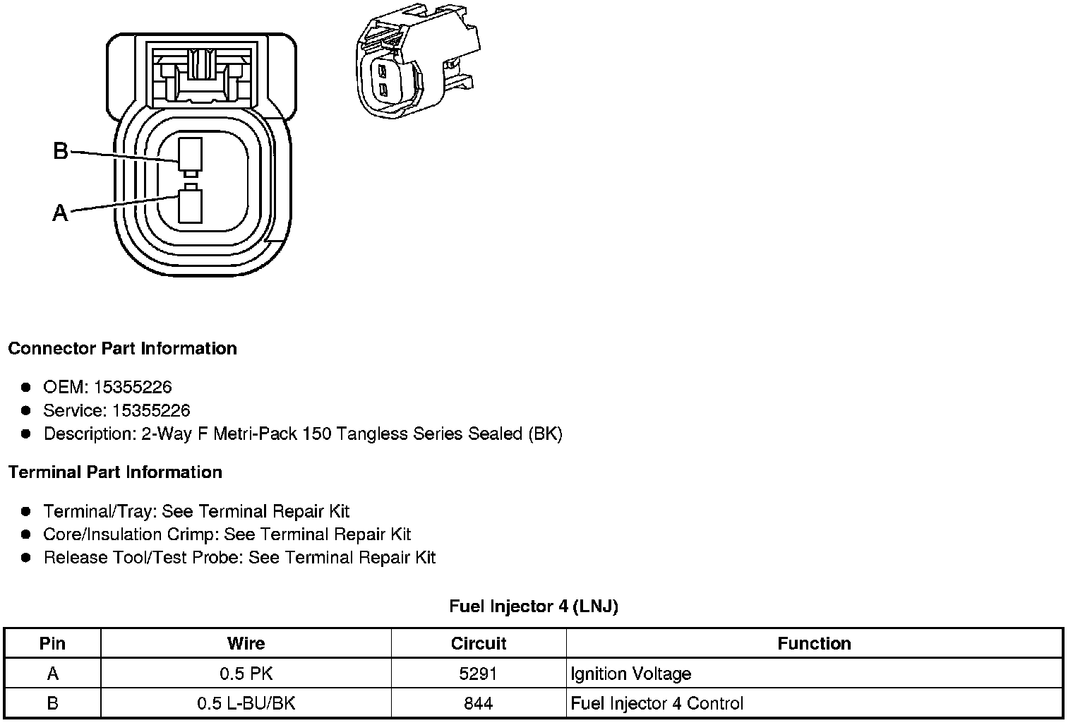 Factory service manual diagram