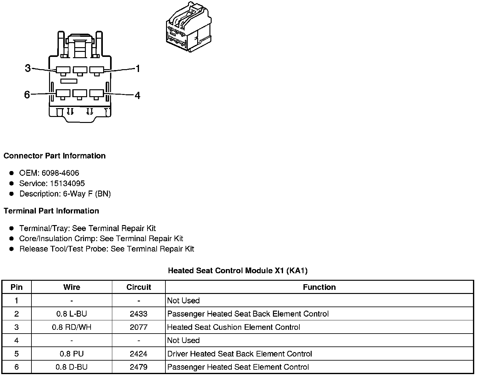 Factory service manual diagram