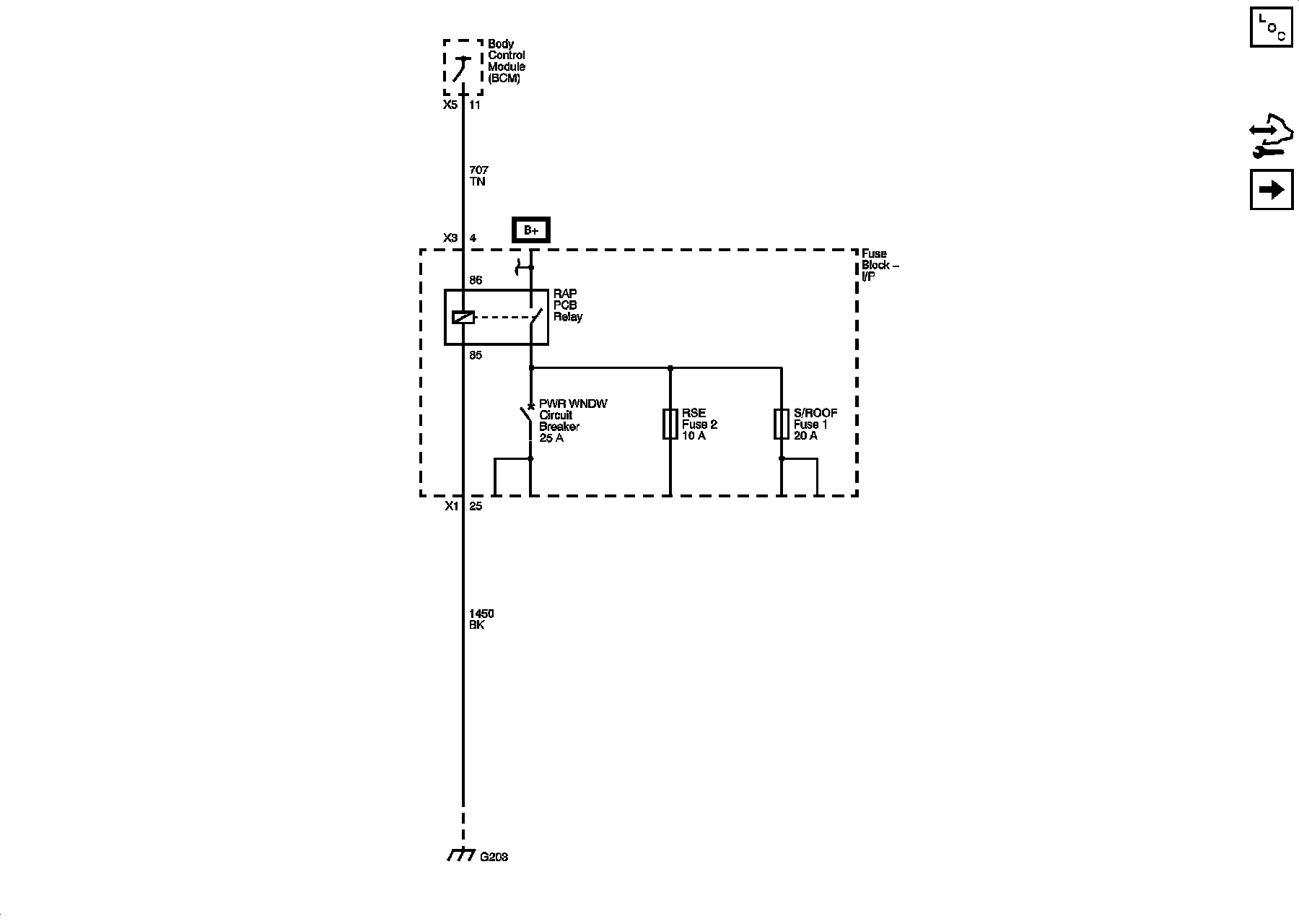 Factory service manual diagram
