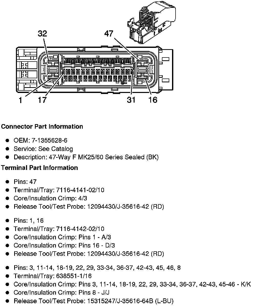 Factory service manual diagram