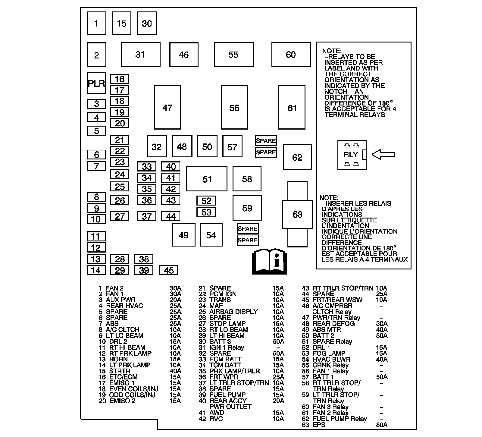 Factory service manual diagram
