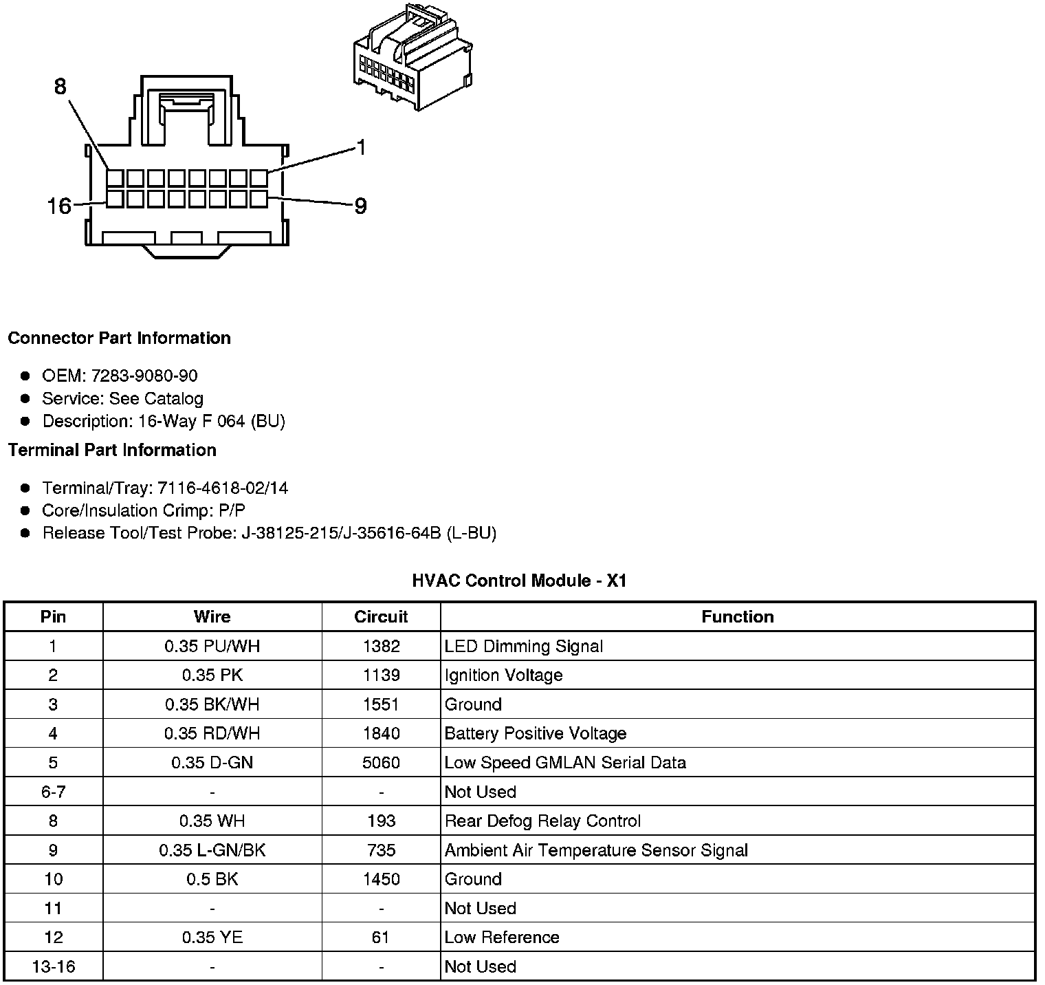 Factory service manual diagram