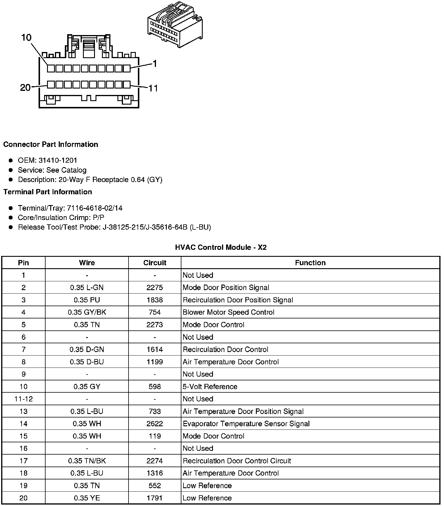 Factory service manual diagram