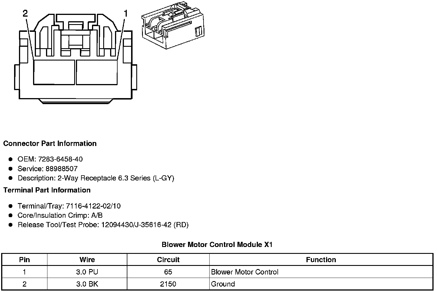 Factory service manual diagram