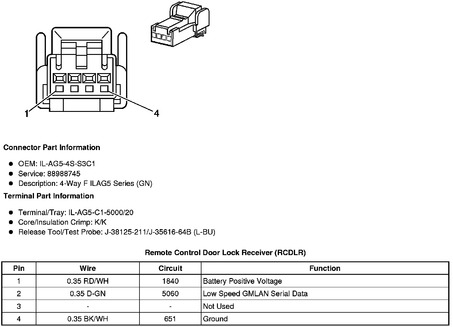 Factory service manual diagram