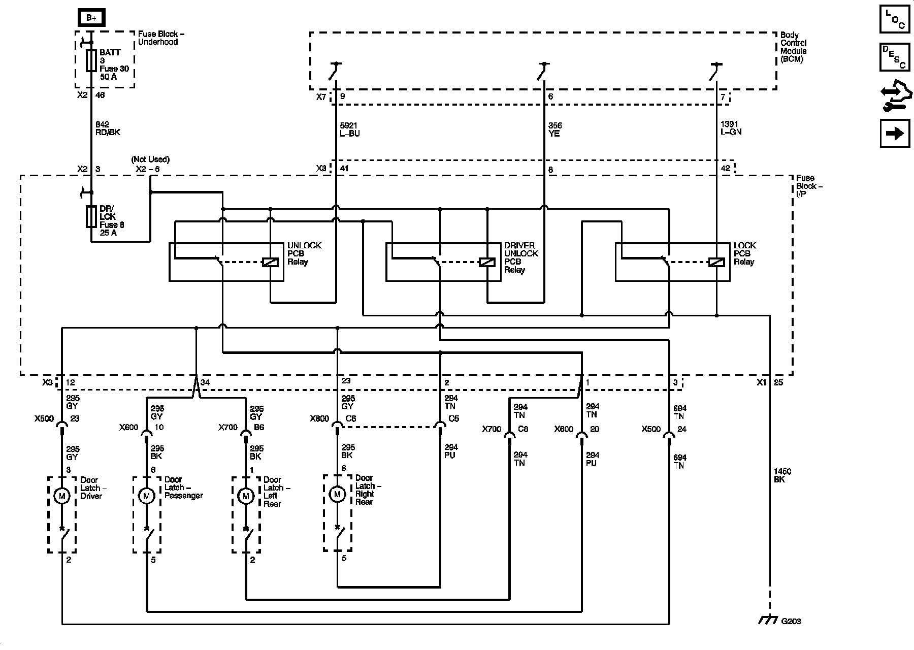 Factory service manual diagram