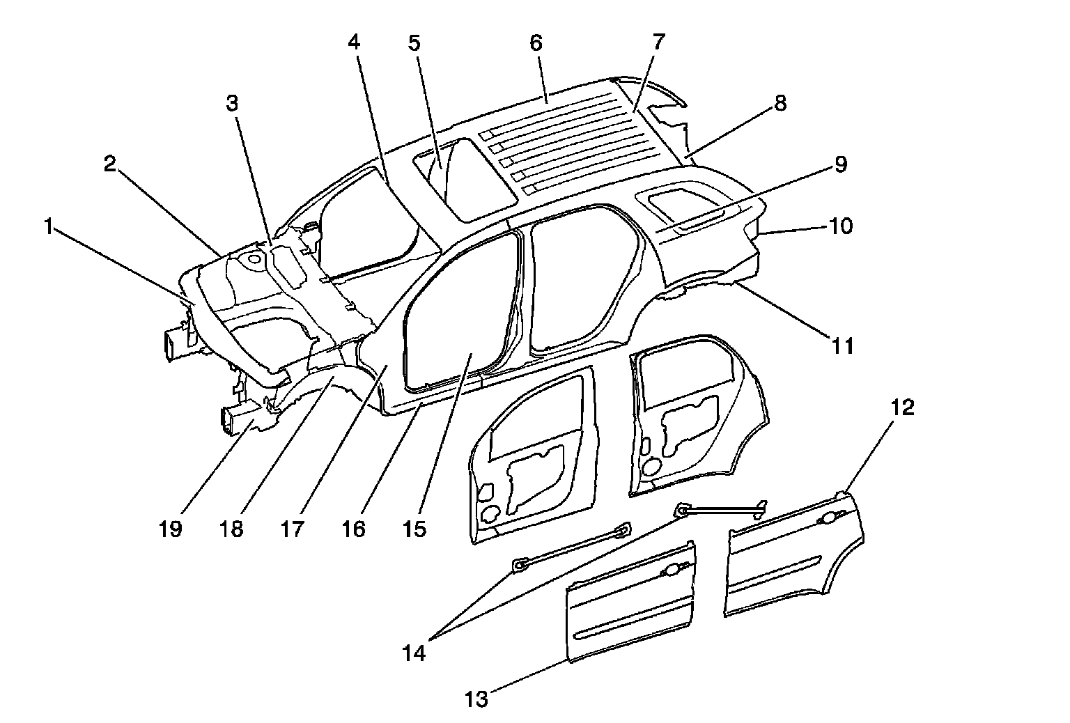 Factory service manual diagram