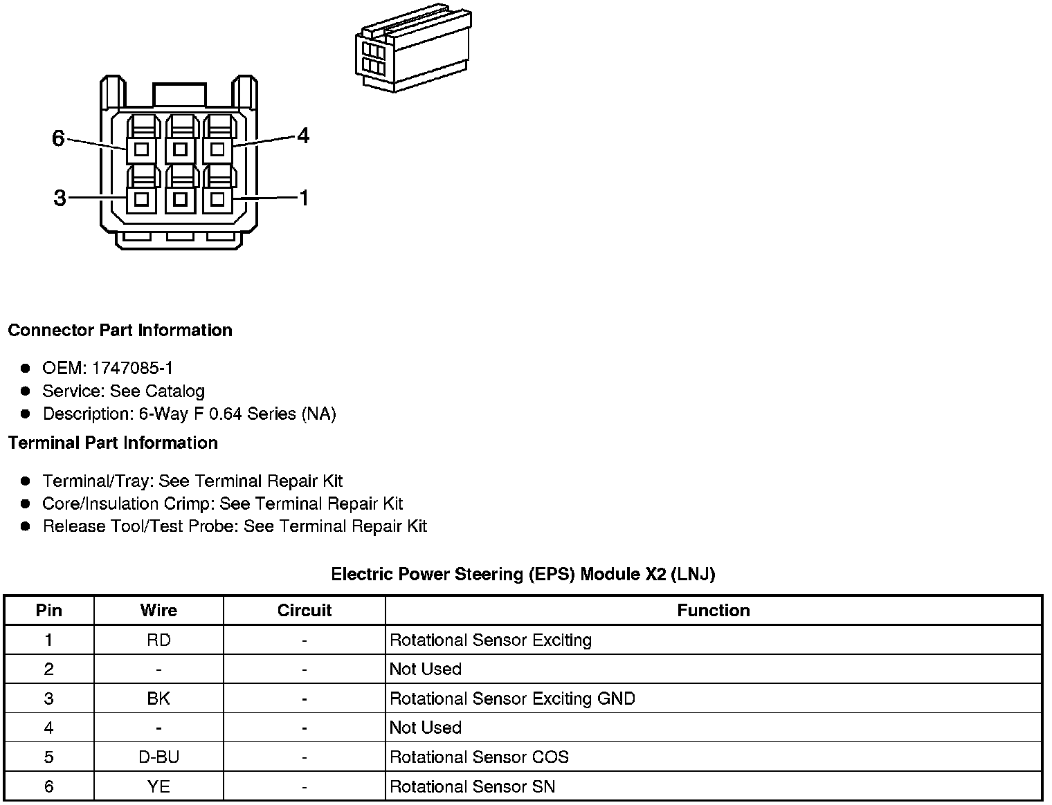 Factory service manual diagram