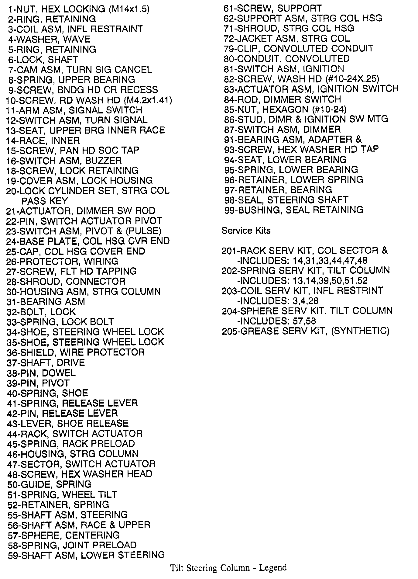 Factory service manual diagram