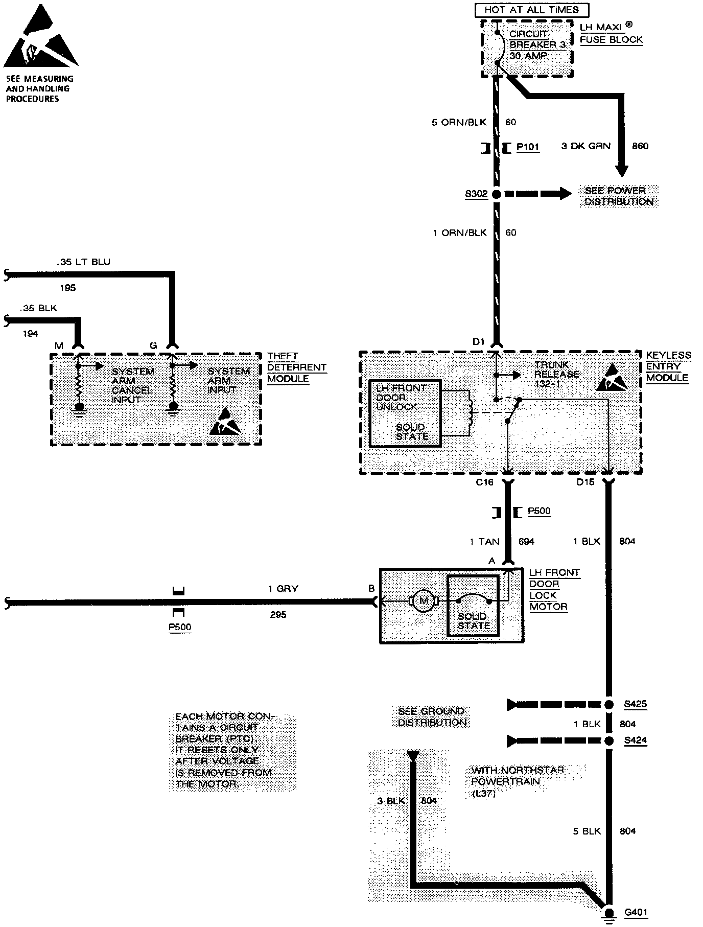 Factory service manual diagram
