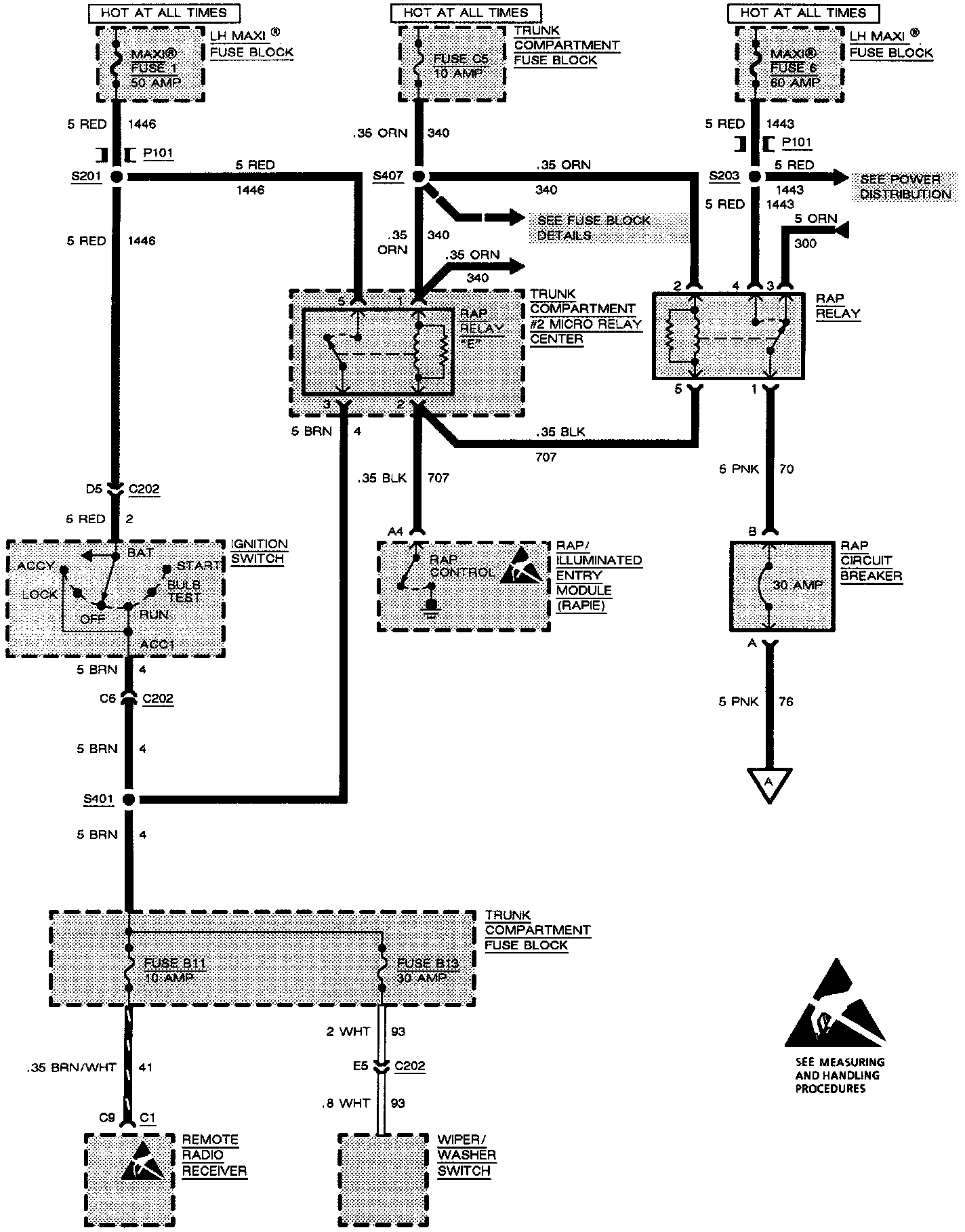 Factory service manual diagram