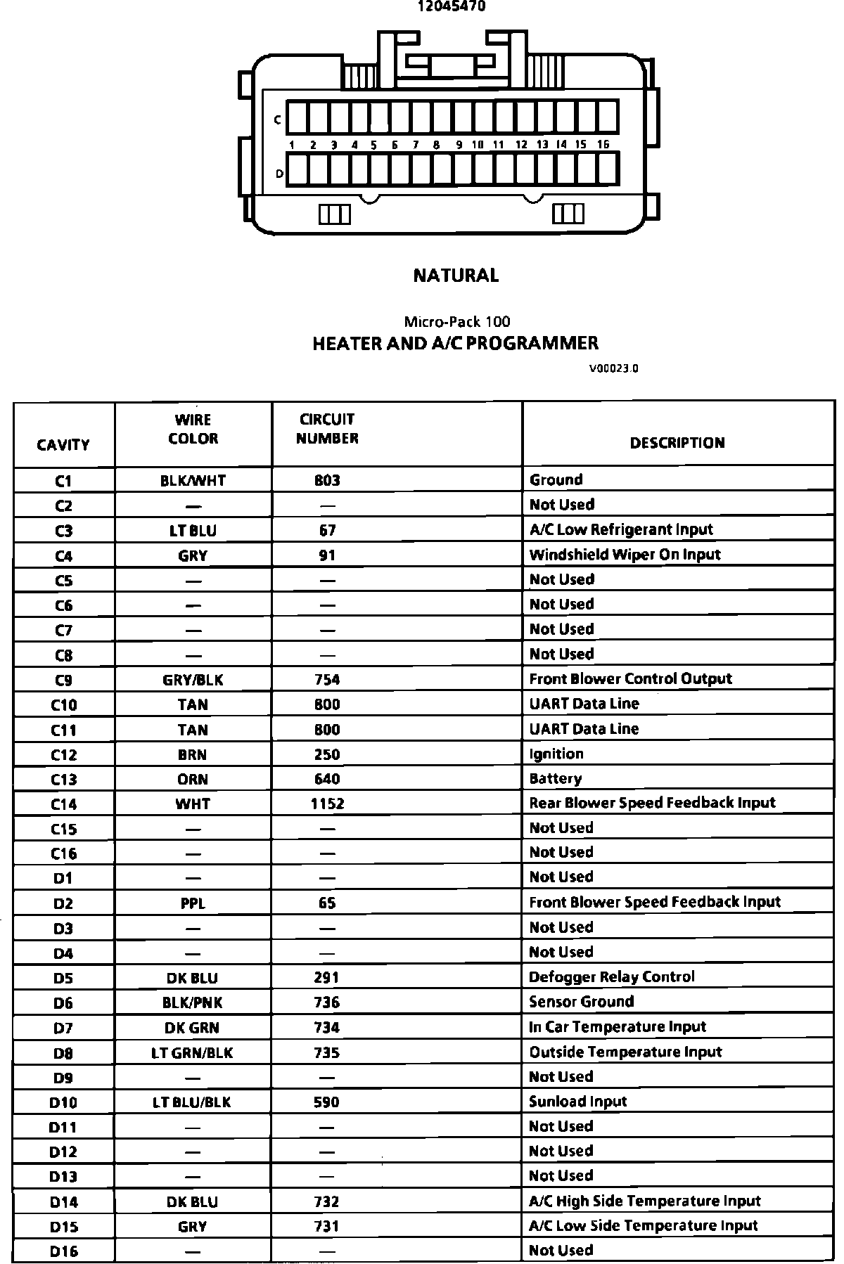 Factory service manual diagram