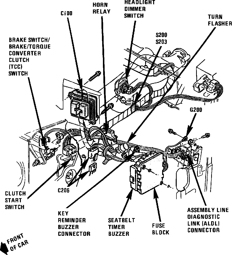 Factory service manual diagram