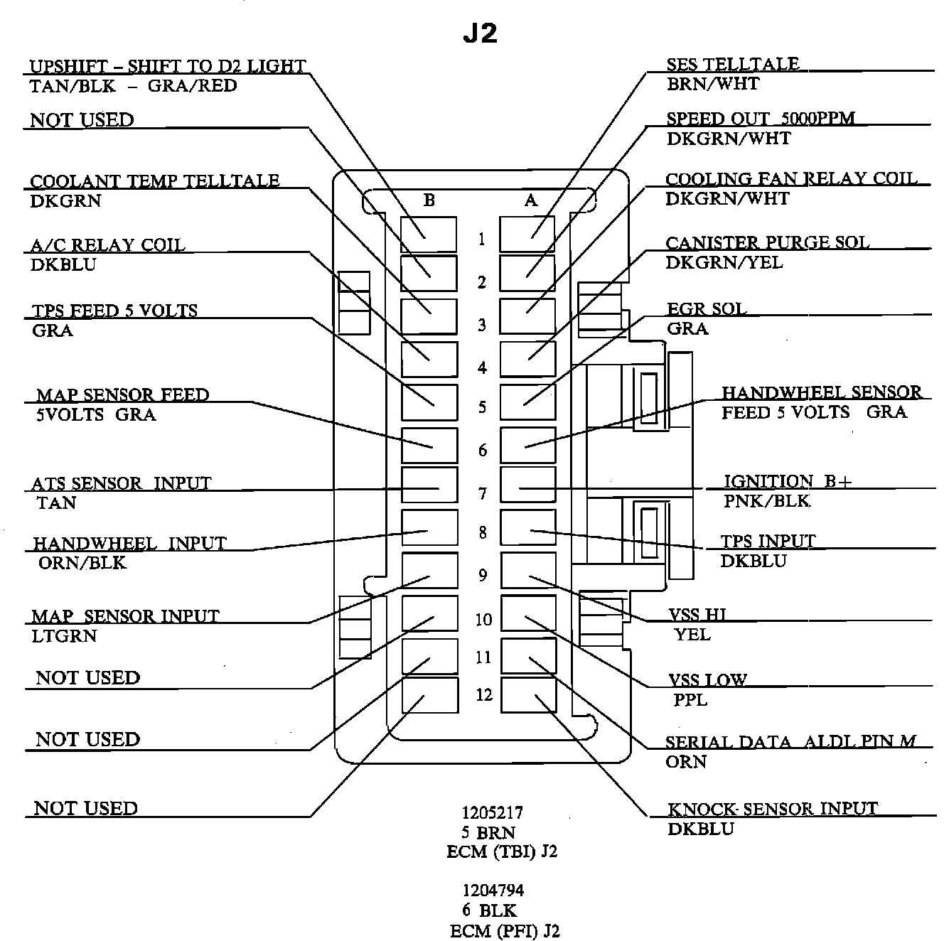 Factory service manual diagram