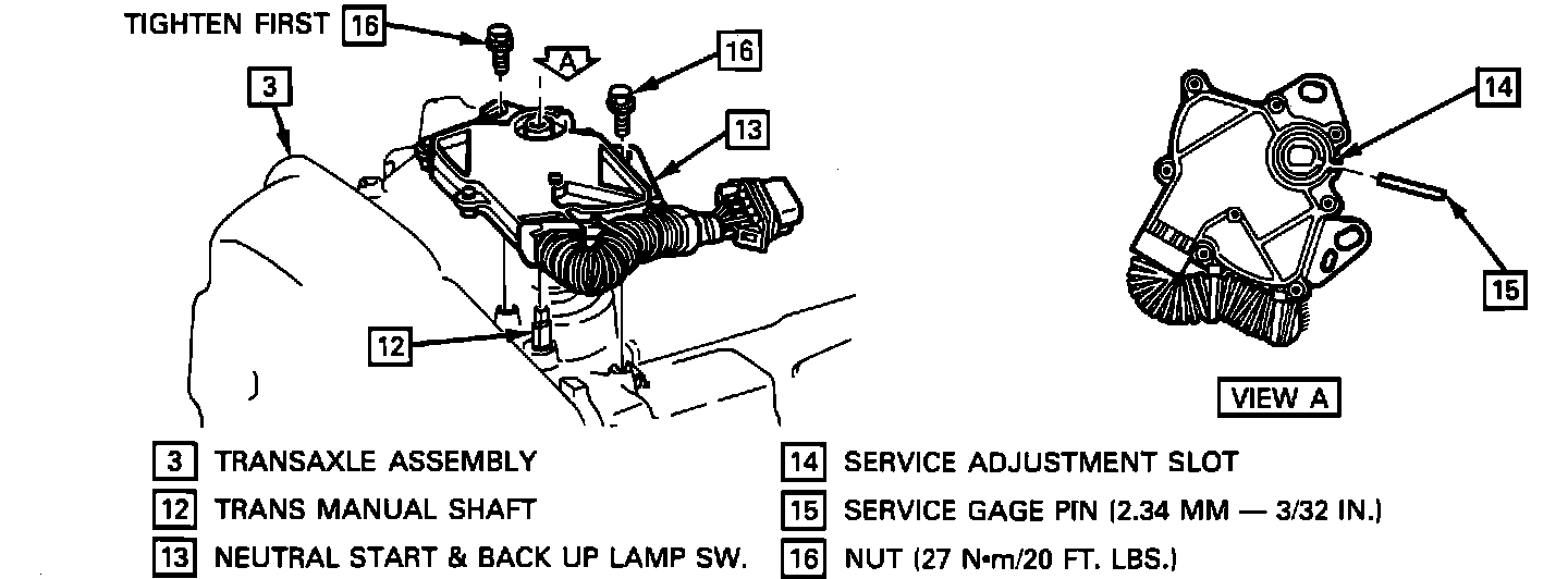 Factory service manual diagram