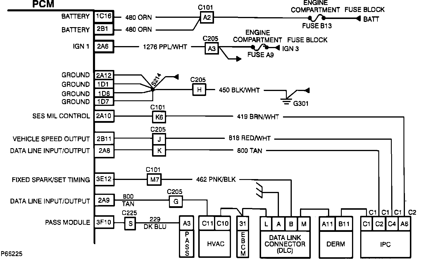 Factory service manual diagram