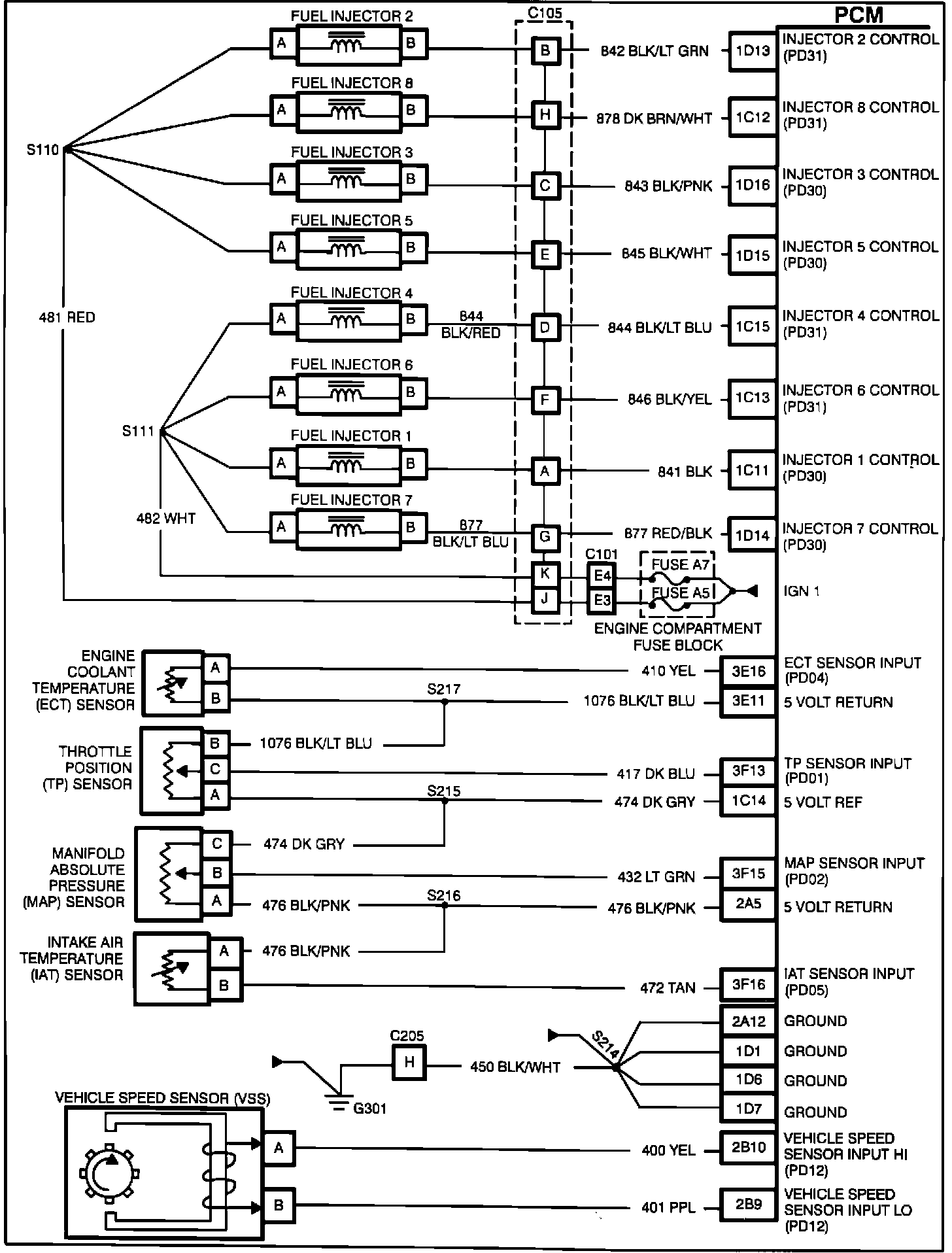 Factory service manual diagram