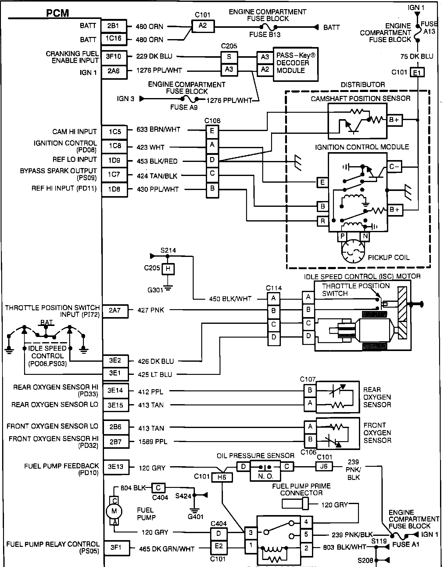 Factory service manual diagram