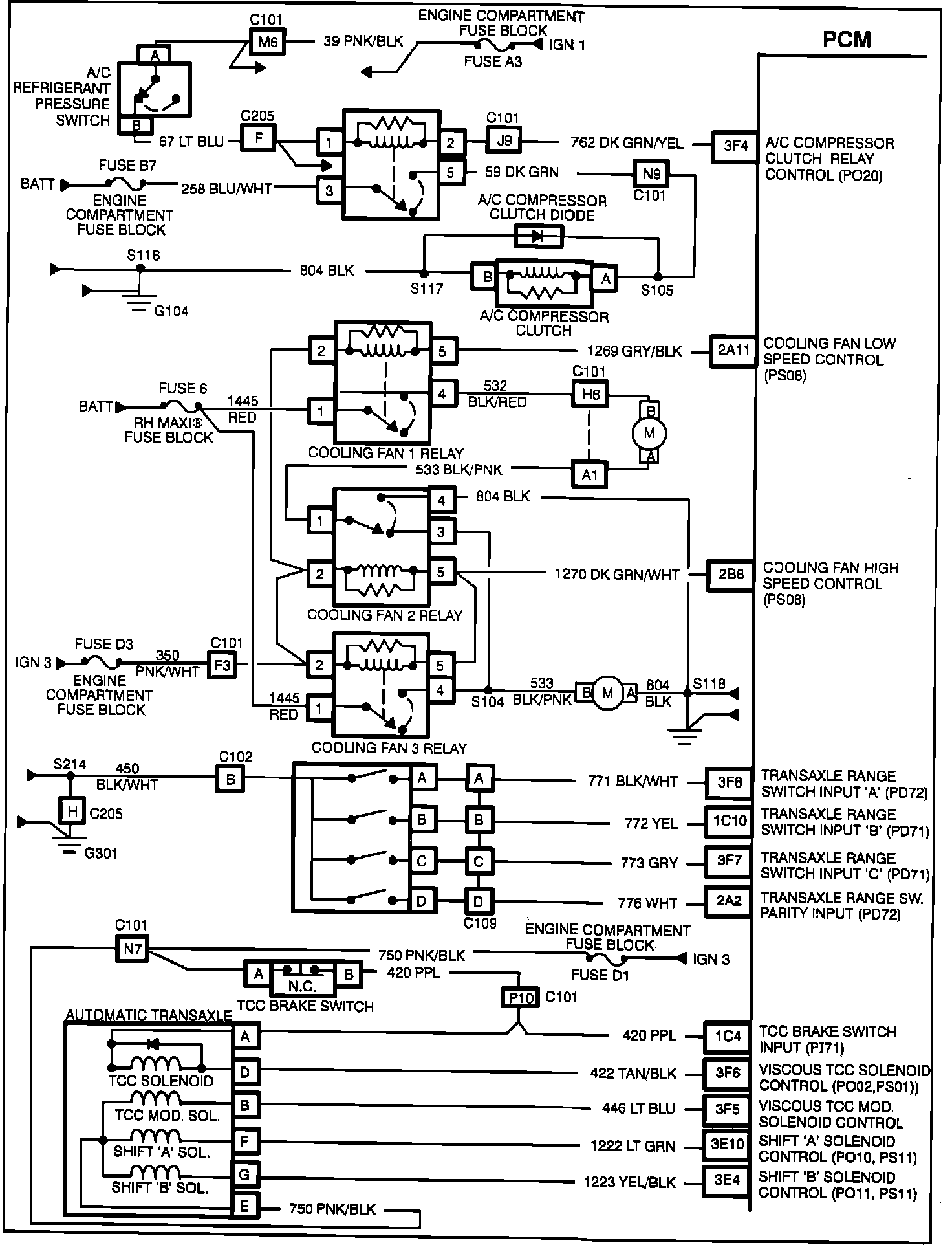 Factory service manual diagram