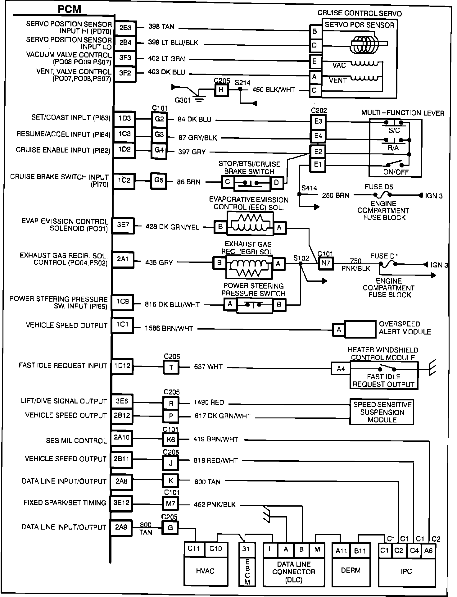 Factory service manual diagram