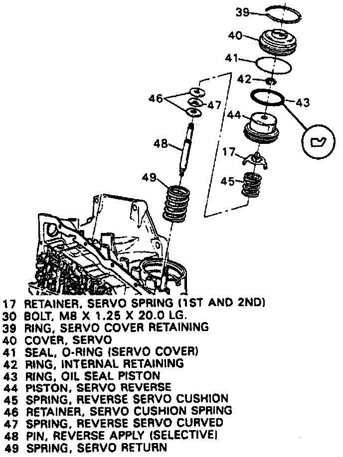 Factory service manual diagram