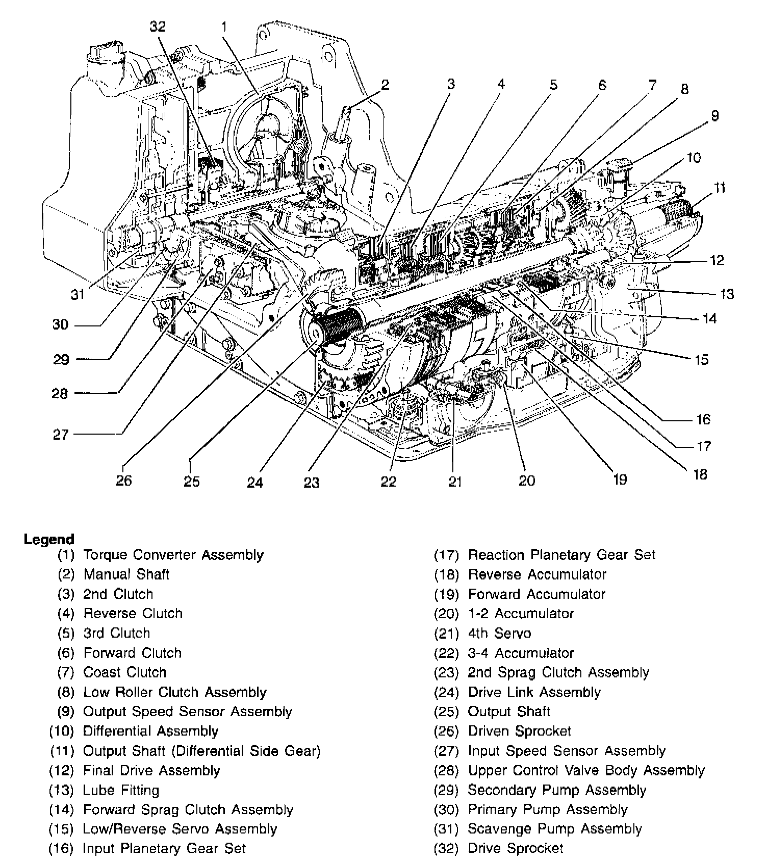 Factory service manual diagram