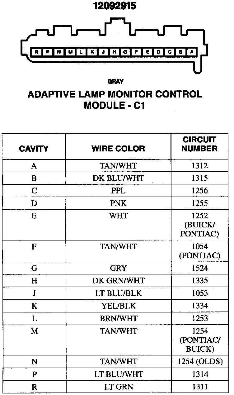 Factory service manual diagram