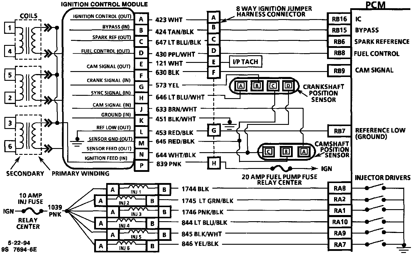 Factory service manual diagram