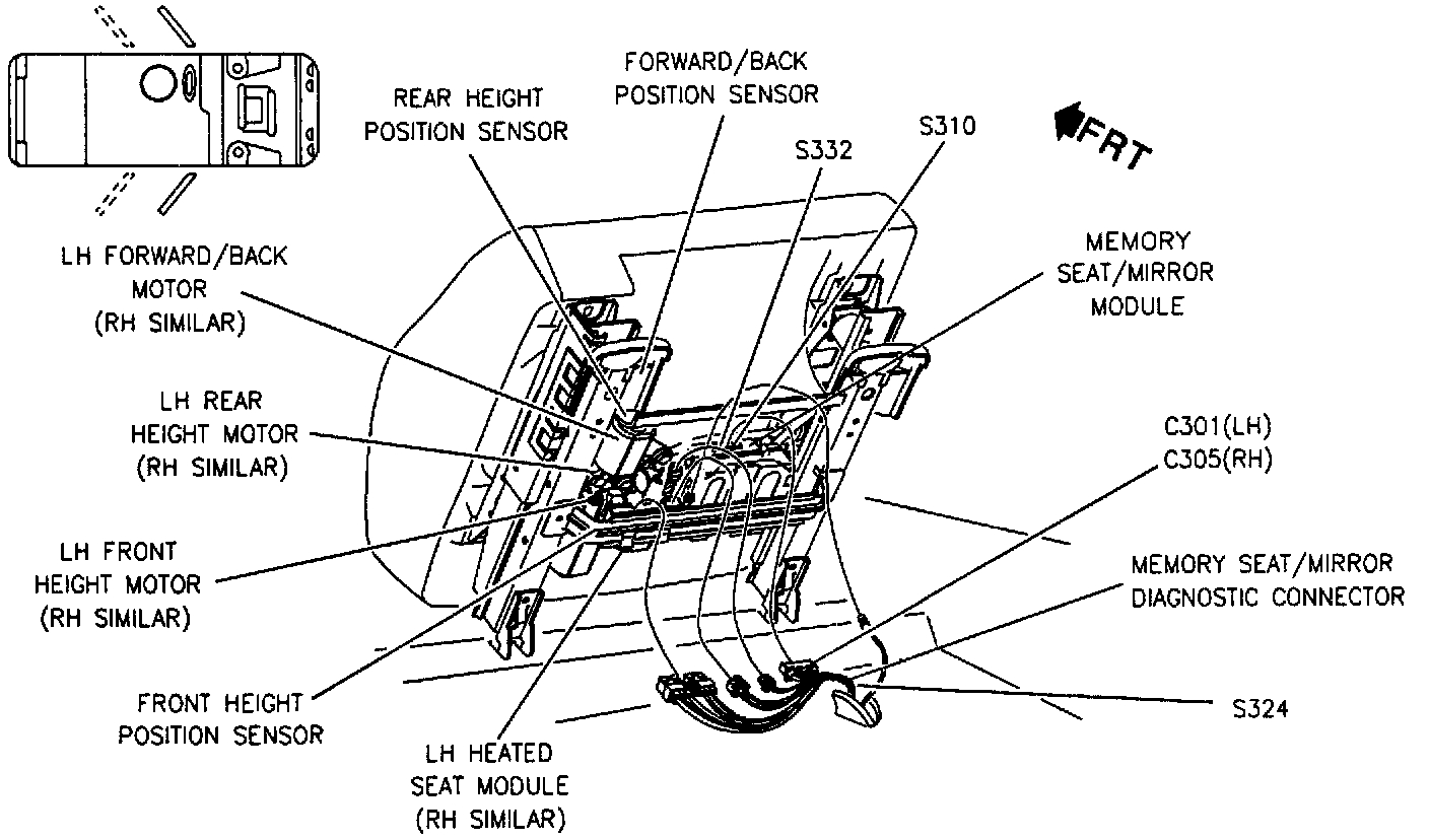 Factory service manual diagram