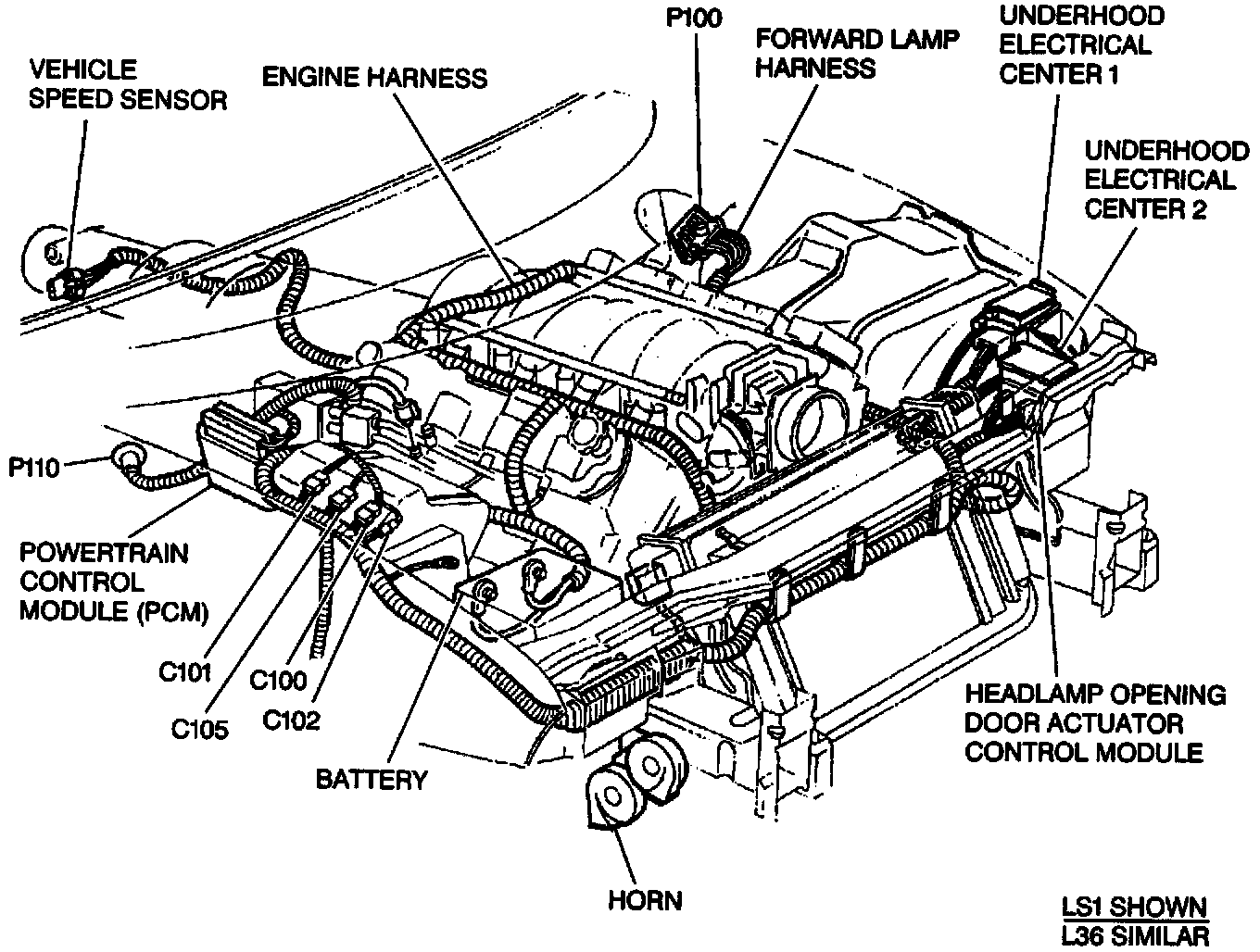 Factory service manual diagram