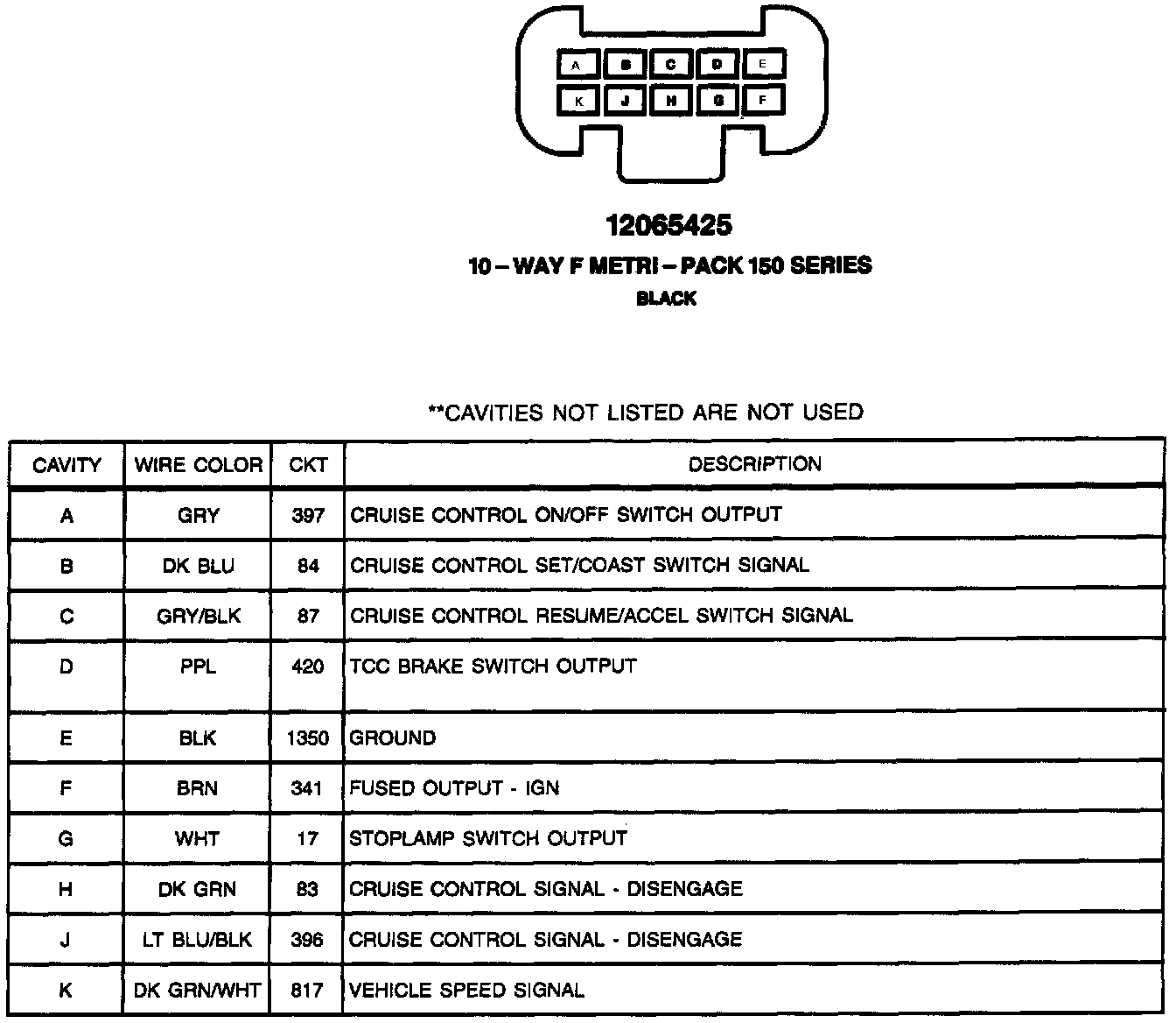 Factory service manual diagram