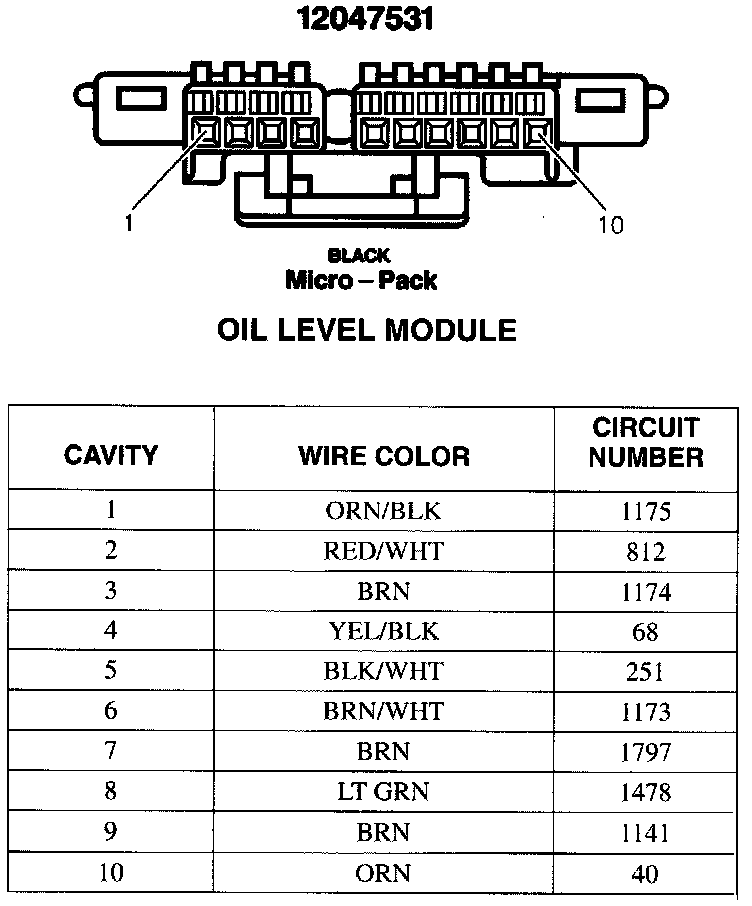 Factory service manual diagram