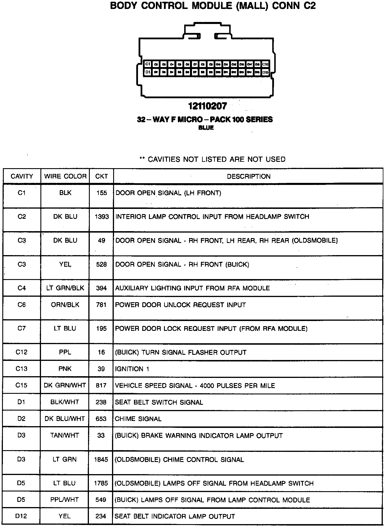 Factory service manual diagram