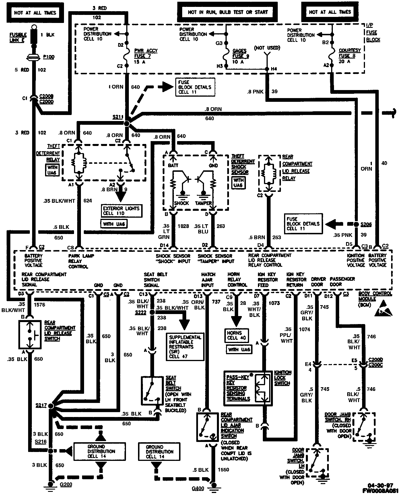 Factory service manual diagram