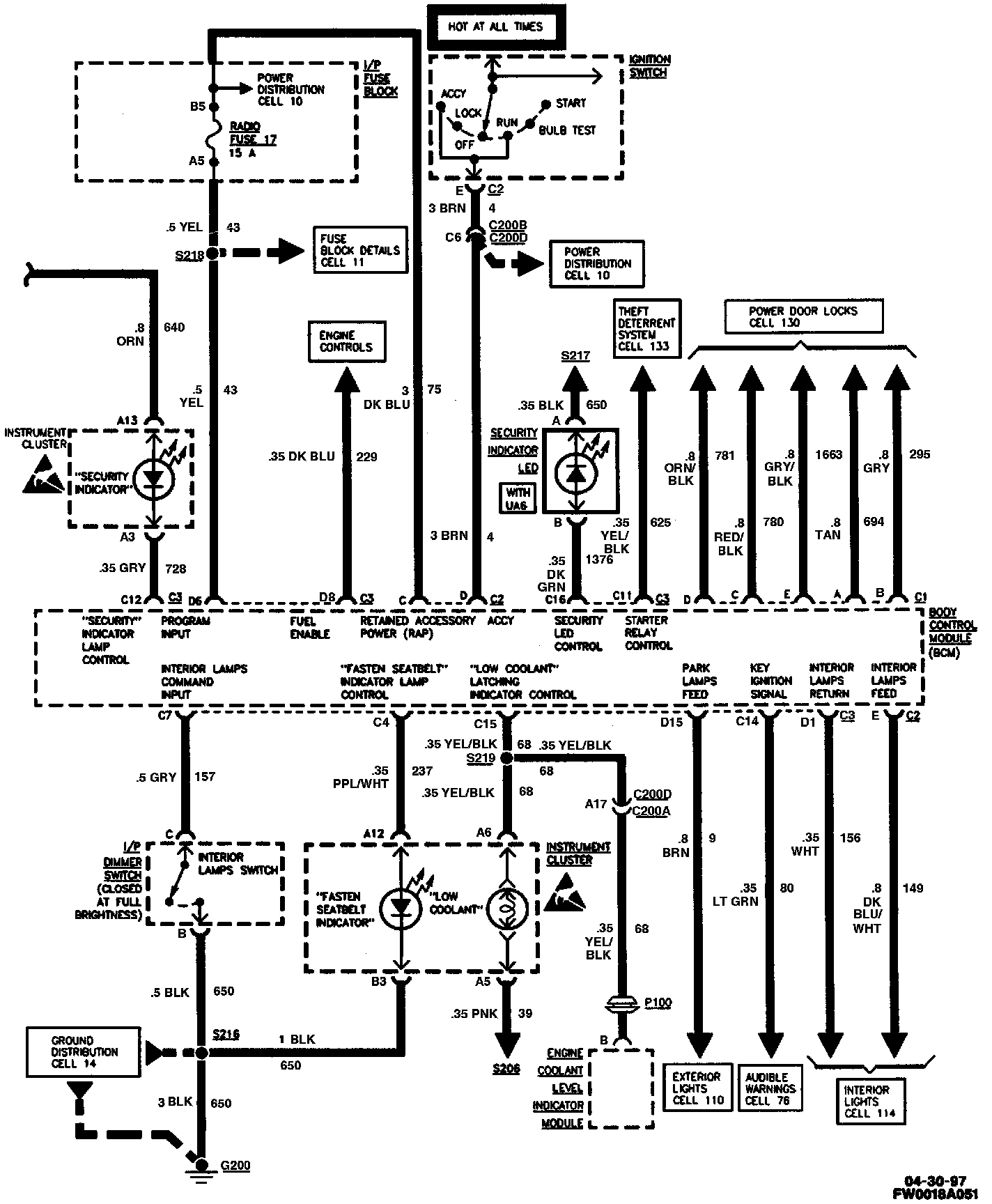 Factory service manual diagram