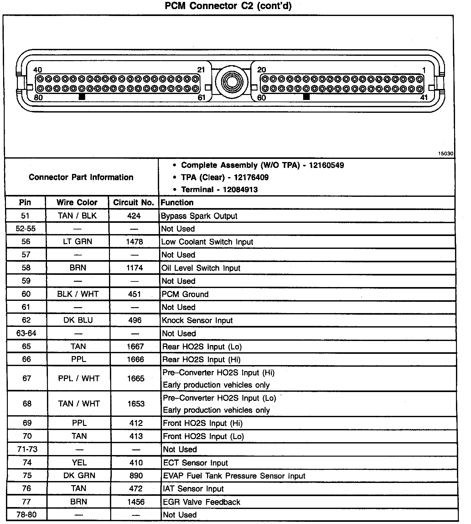 Factory service manual diagram