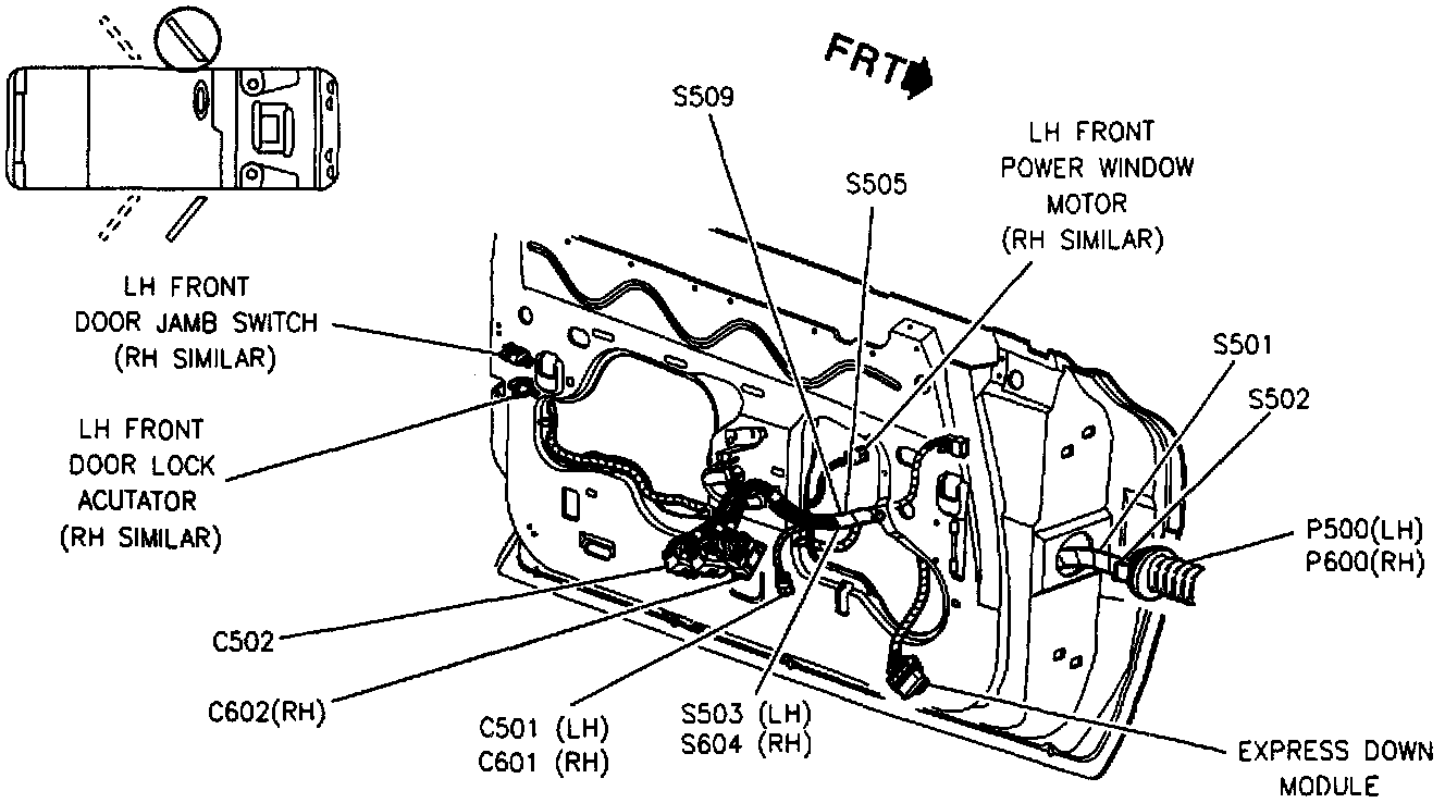 Factory service manual diagram