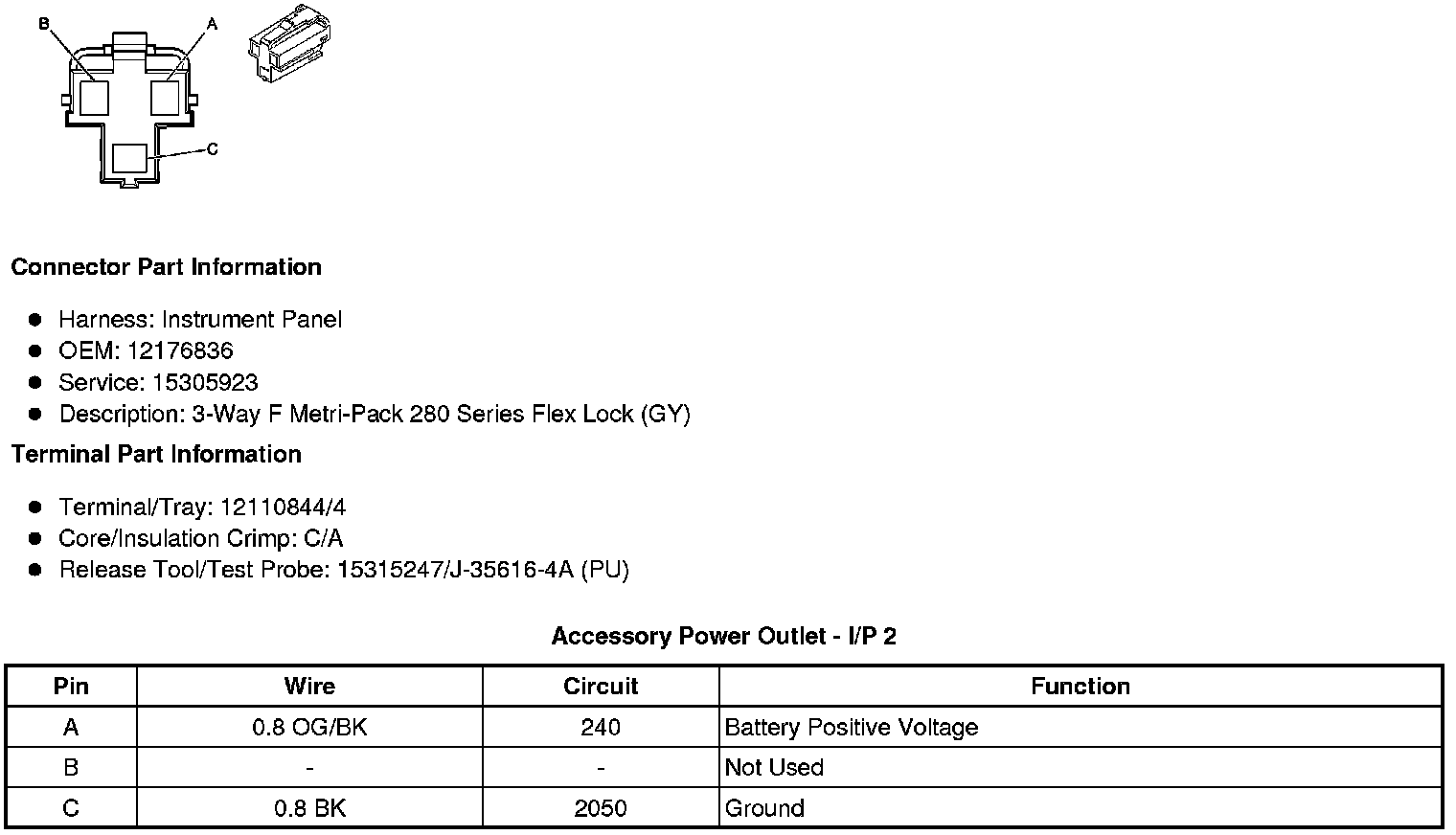 Factory service manual diagram