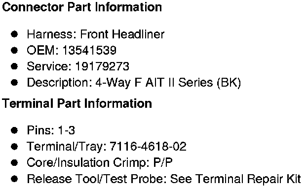 Factory service manual diagram