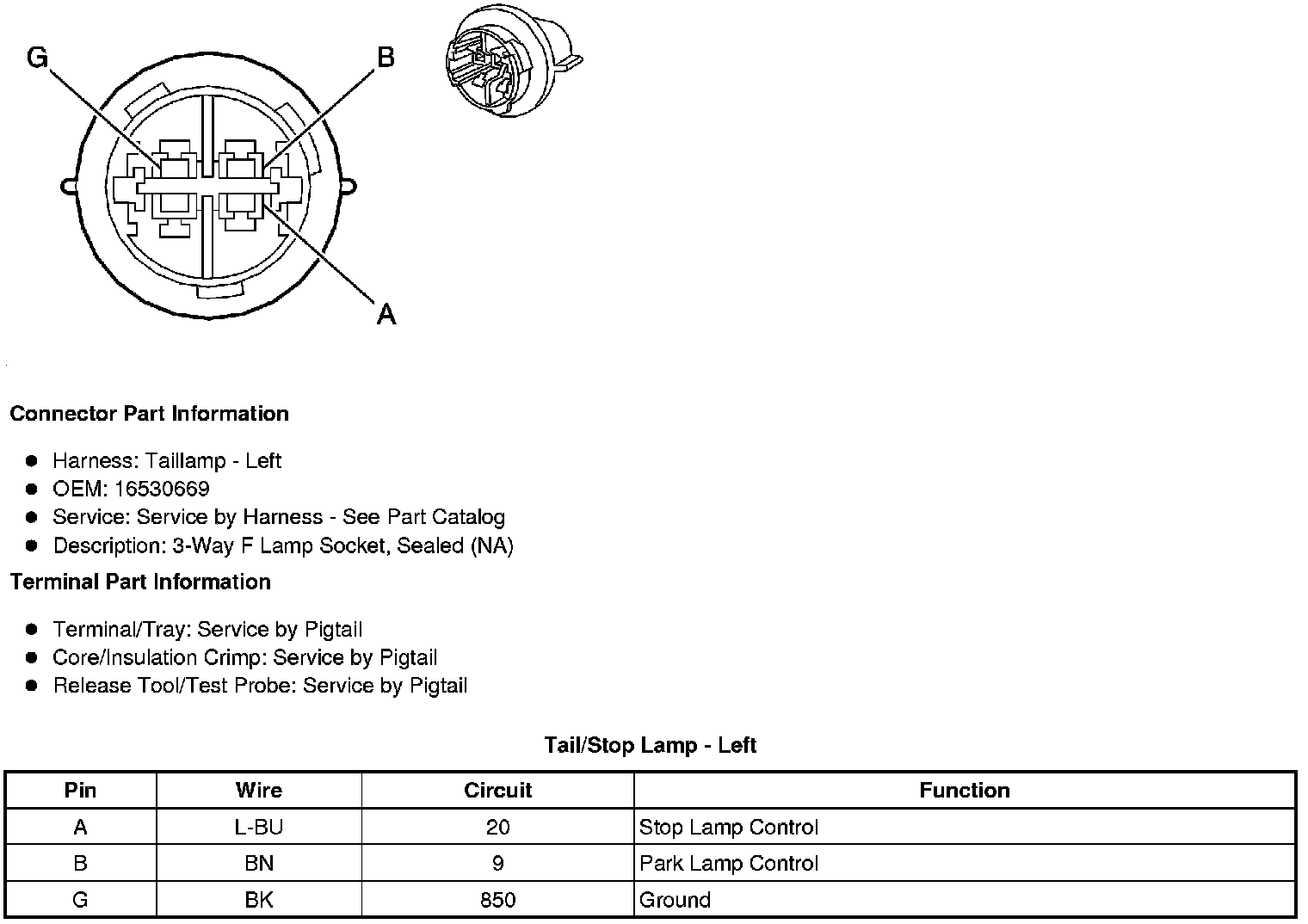 Factory service manual diagram