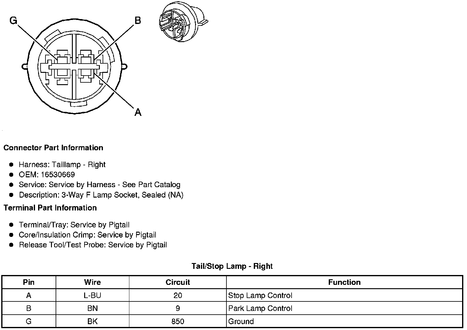 Factory service manual diagram