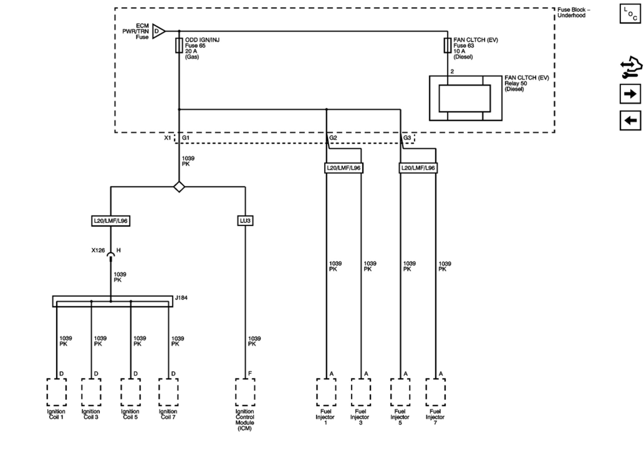 Factory service manual diagram