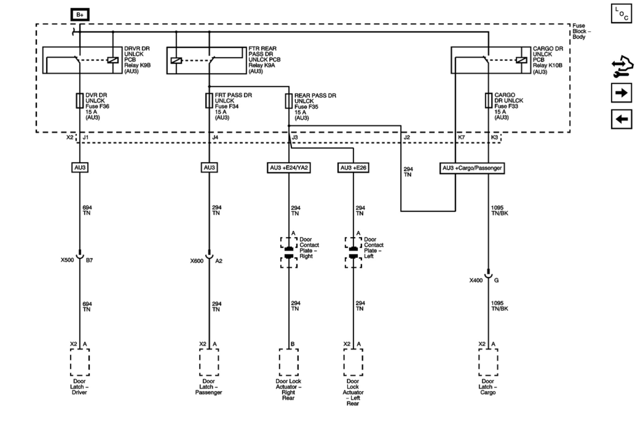 Factory service manual diagram